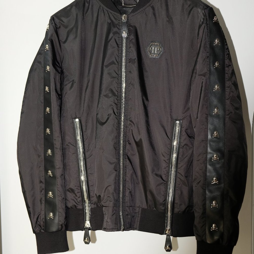 PHILIPP PLEIN NYLON BOMBER